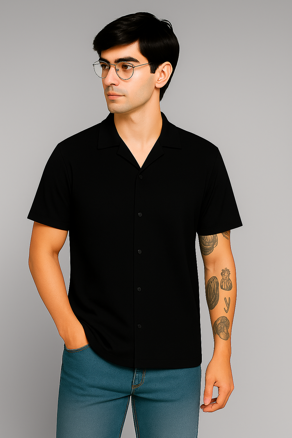 Acrysto GenZ Oversized Shirt – Chill Vibes, Big Fit