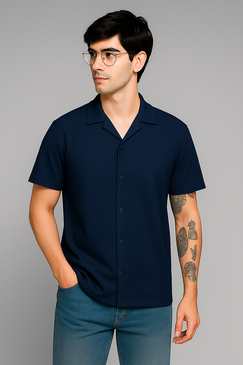 Acrysto GenZ Oversized Shirt – Chill Vibes, Big Fit