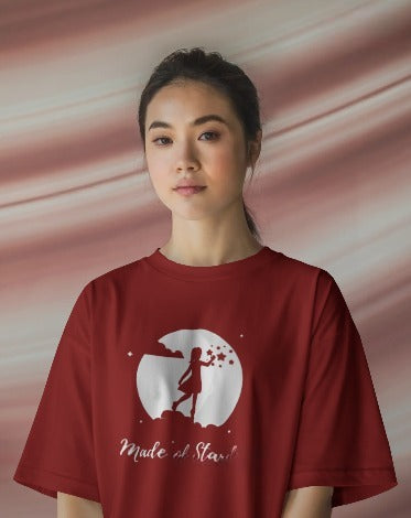 ✨ Made of Stardust Oversized Tee – Gen-Z Drop✨