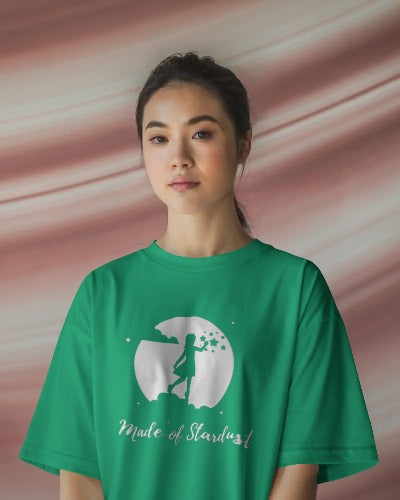 ✨ Made of Stardust Oversized Tee – Gen-Z Drop✨