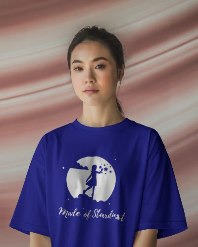✨ Made of Stardust Oversized Tee – Gen-Z Drop✨