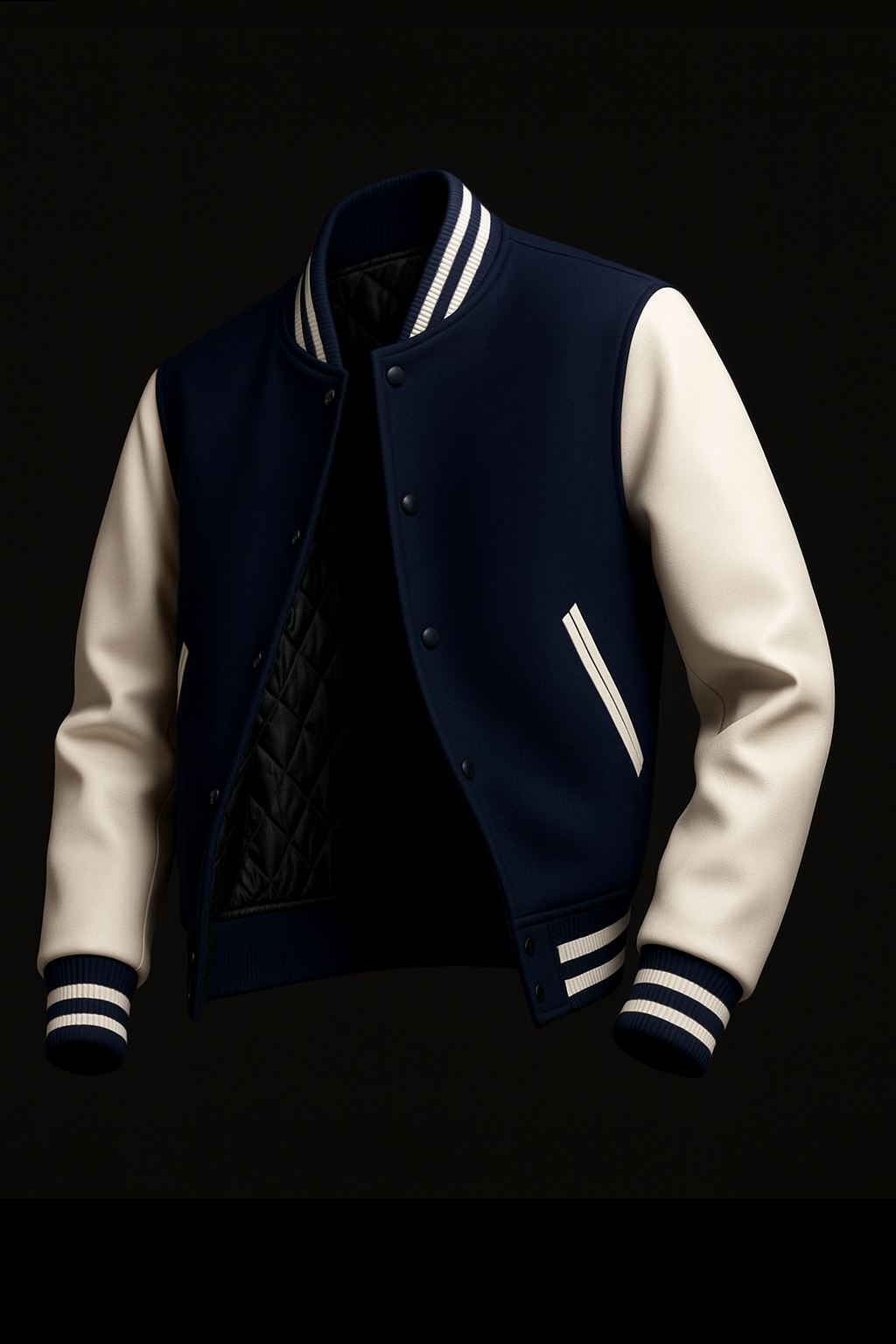 🖤 OG Varsity Jacket – Retro Drip, Modern Flex