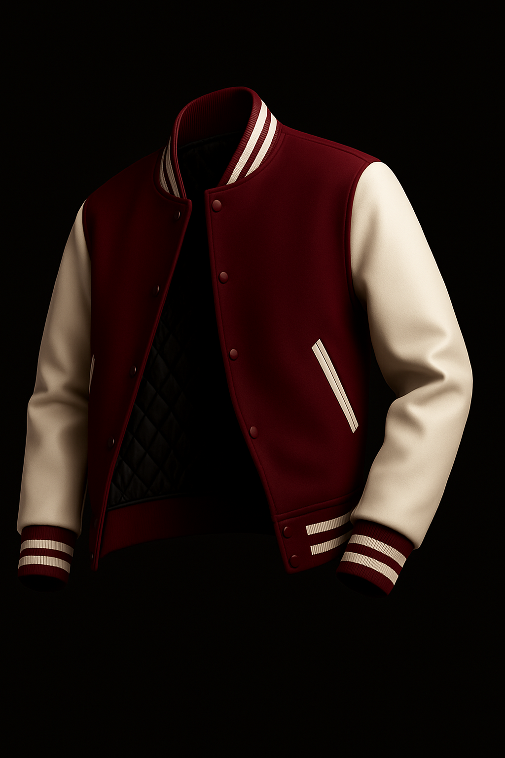 🖤 OG Varsity Jacket – Retro Drip, Modern Flex