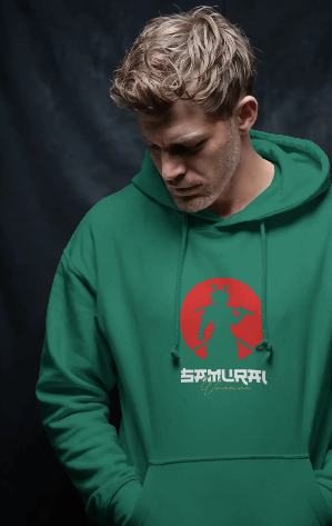 🔥 Samurai Vibes Hoodie – Streetwear Aesthetic