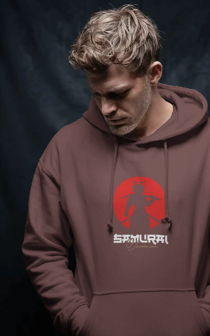 🔥 Samurai Vibes Hoodie – Streetwear Aesthetic