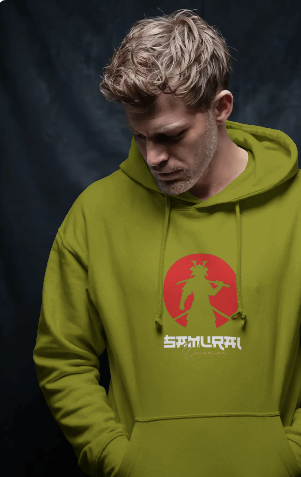 🔥 Samurai Vibes Hoodie – Streetwear Aesthetic